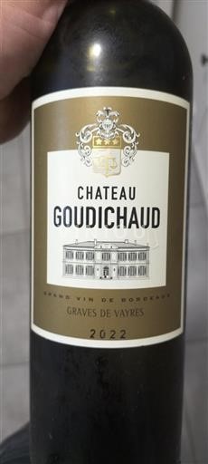 Bordeaux Graves-de-Vayres Château Goudichaud 2022