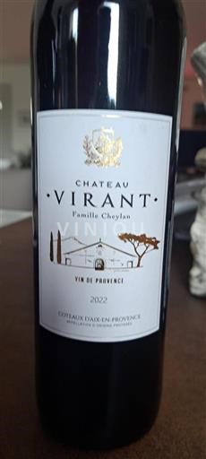 Provence Coteaux d'Aix-en-Provence Château Virant 2022