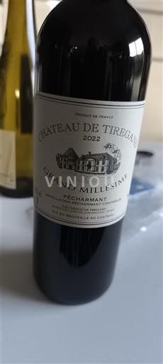 Sudoeste Pécharmant Château Tiregand Grand Millésime 2022