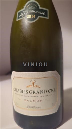 Burgundsko Chablis Grand Cru La Chablisienne Valmur 2014