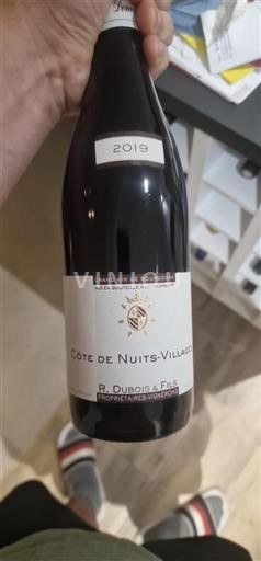 Borgogna Côte de Nuits Villages R. Dubois & Fils 2019
