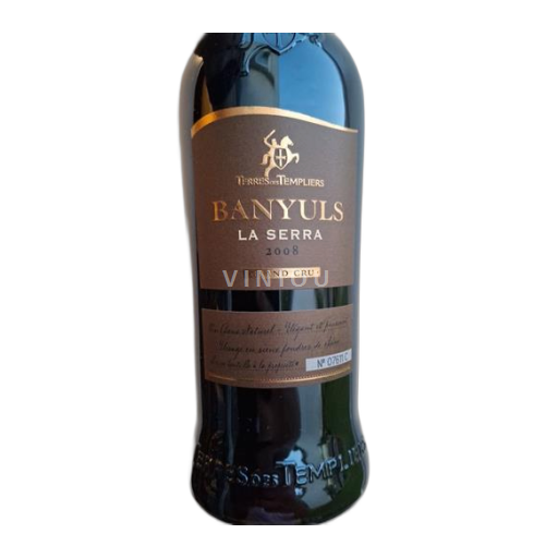 Roussillon Banyuls Grand Cru Terres des Templiers La Serra 2008