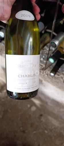 Bourgogne Chablis Domaine Des Seiglières 2019