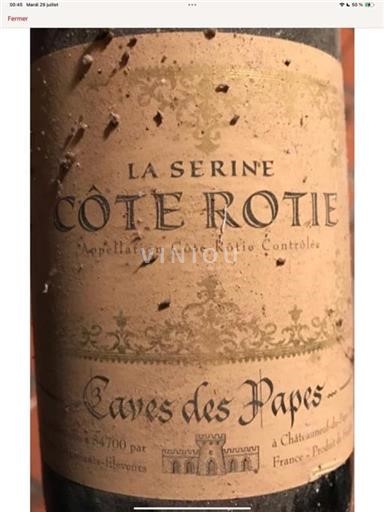 Údolí Rhôny Côte-rôtie Caves des Papes La Serine 1997