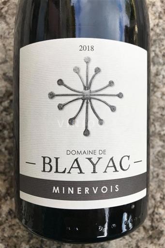 Languedoque Minervois Domaine Blayac 2018