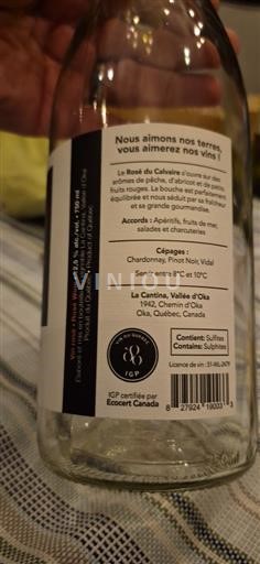Quebec Unspecified La Cantina Rosé du Calvaire 2024