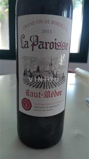 Bordeaux Haut-Médoc La Paroisse 2013