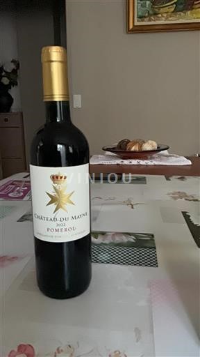 Bordeaux Pomerol Château Mayne 2022