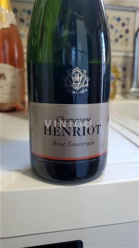 Champanhe Henriot Brut Souverain Não Sazonado