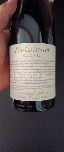 Údolí Rhôny Nespecifikováno Les Vins de Vienne Heluicum 2023
