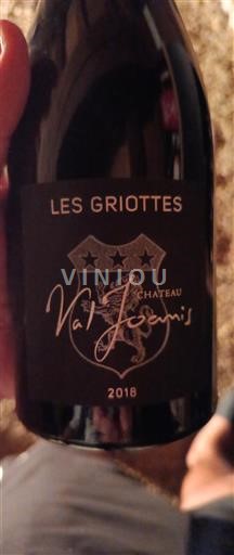 Vallée du Rhône Château Val Joanis Les Griottes 2018