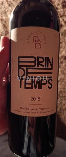 Jugozahod Gaillac Domaine Brin Brin de Temps 2018