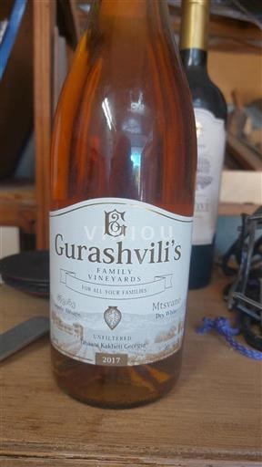 Kakheti Unspecified Gurashvili's Family Vineyards Mtsvane 2017