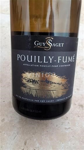 Vallée de la Loire Pouilly-fumé Guy Saget 2023