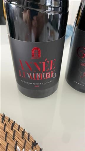 Valle del Rodano Côtes-du-rhône-villages Année Lumière 2022