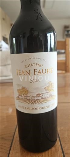 Bordeaux Saint-Émilion Grand Cru Château Jean Faure 2006