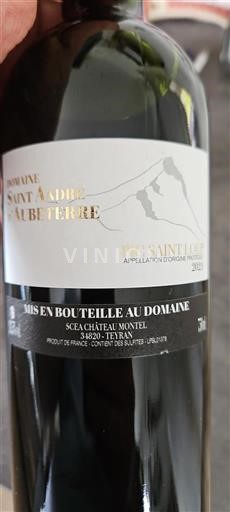Languedoc Pic-saint-loup Domaine Saint André Aubeterre 2021