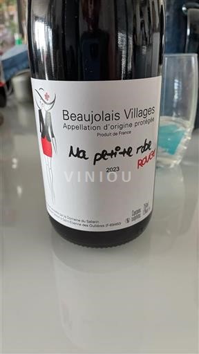 Beaujolais Beaujolais byar Domaine Sallerin Ma petite robe rouge 2023
