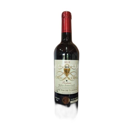 Vin Rouge sec Cuvée Spéciale Château Orval 2022 France Bordeaux AOC