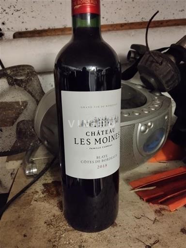 Bordeaux Blaye-Côtes-de-Bordeaux Château Les Moines 2018