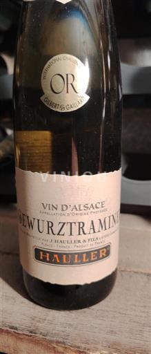 Alsacia Grand Cru Hauller Gewurztraminer Sin añada