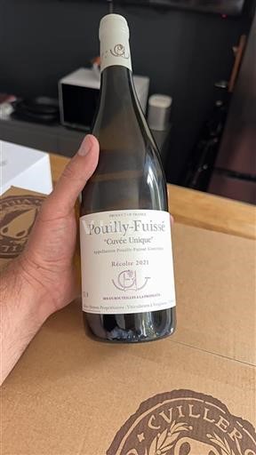 Burgundsko Pouilly-fuissé Cuvée Unique 2021