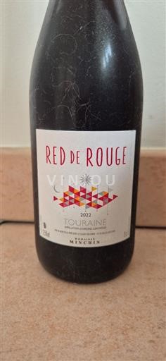 Loirevallei Touraine Domaine S Minchin Red de Rouge 2022