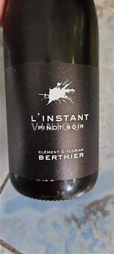 Údolí Loiry Nespecifikováno Clément & Florian Berthier L'Instant Pinot Noir Neročník
