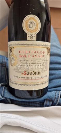 Údolí Rhôny Côtes-du-Rhône-villages Héritage Cavare 2022