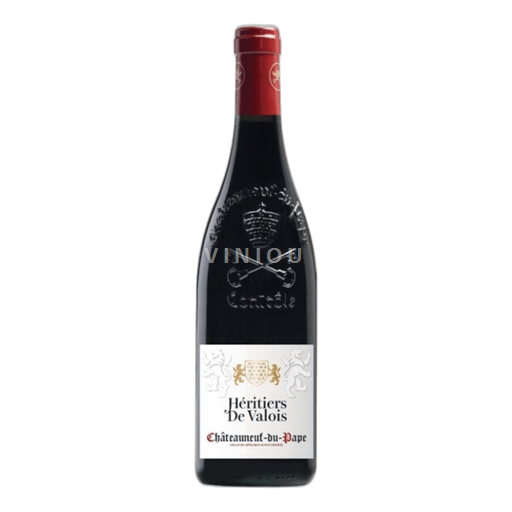 Vin Rouge sec Héritiers De Valois 2022 France Vallée du Rhône Châteauneuf-du-pape