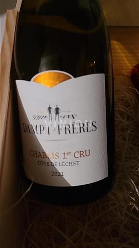 Burgundsko Chablis Premier Cru Dampt Frères Côte de Léchet 2021