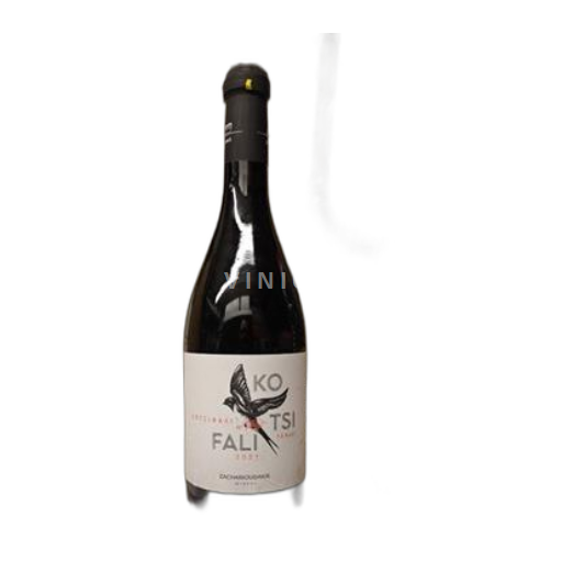 Vin Rouge sec Zacharioudakis 2021 Grèce Crète