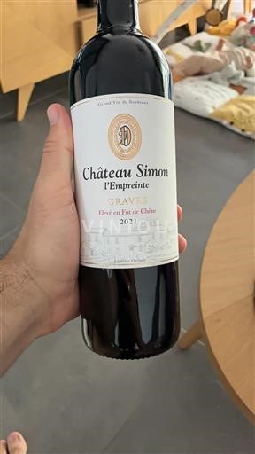 Bordeaux Graves Château Simon L'Empreinte 2021