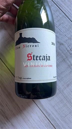 Korsika Coteaux du Cap Corse Clos Nicrosi Stecaja 2024