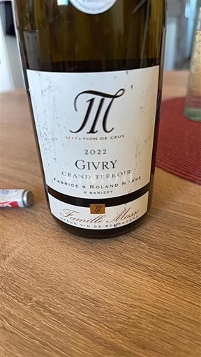 Borgogna Givry Famille Masse Grand Terroir 2022