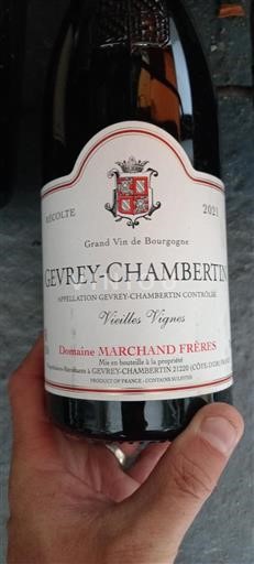 Burgundsko Gevrey-Chambertin Marchand Frères Vieilles Vignes 2021