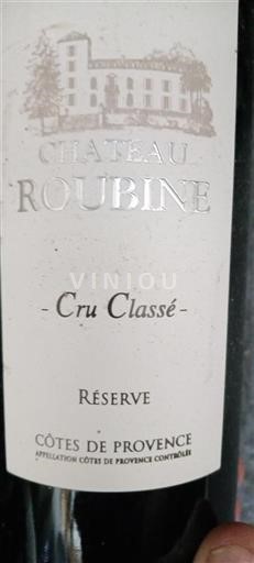 Provence Côtes-de-provence Château Roubine Réserve 2014