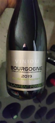 Borgoña Laurent Ponsot des Peupliers 2019