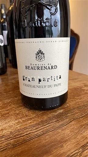 Rhône-dalen Châteauneuf-du-Pape Domaine de Beaurenard Gran Partita 2015