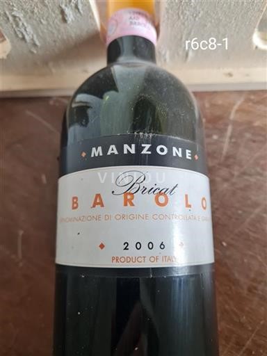 Piemonte Barolo Manzone Bricat 2006