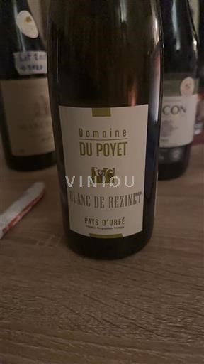 Languedoc og Roussillon Pays d'Oc Domaine Poyet Blanc de Rezinet Ikke årgangsbestemt