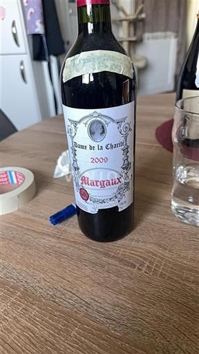 Bordeaux Margaux Dame de la Charité 2009