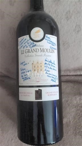 Bordeaux Blaye Côtes de Bordeaux Château Le Grand Moulin Collection Grande Réserve 2011