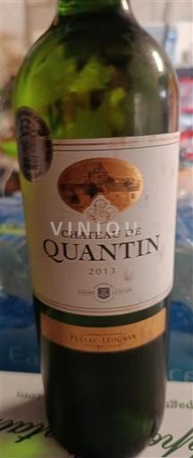 Bordeaux Pessac-Léognan Château Quantin 2013