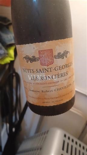 Bourgondië Nuits-saint-georges Premier Cru Domaine Robert Chevillon Les Roncières 1996