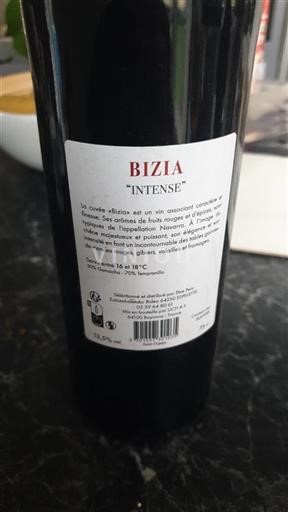 Andalousie Malaga Bizia Intense Non Millésimé