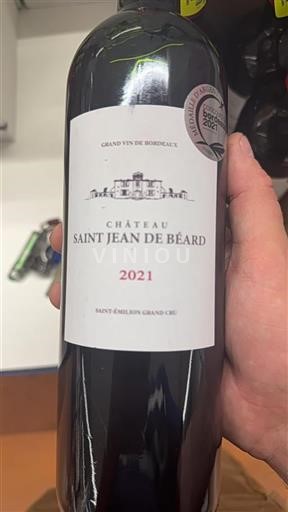 Bordeaux Saint-Émilion Grand Cru Saint Jean de Béard 2021