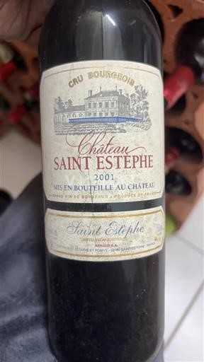 Burdeos Saint-Estèphe Cru Bourgeois Saint Estèphe 2001