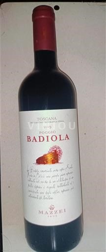 Toscana Não especificado Mazzei Poggio Badiola 2019