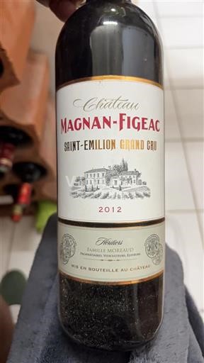 Bordeaux Saint-Émilion Grand Cru Magnan-Figeac 2012
